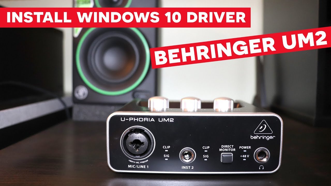 behringer umc404hd driver download windows 7